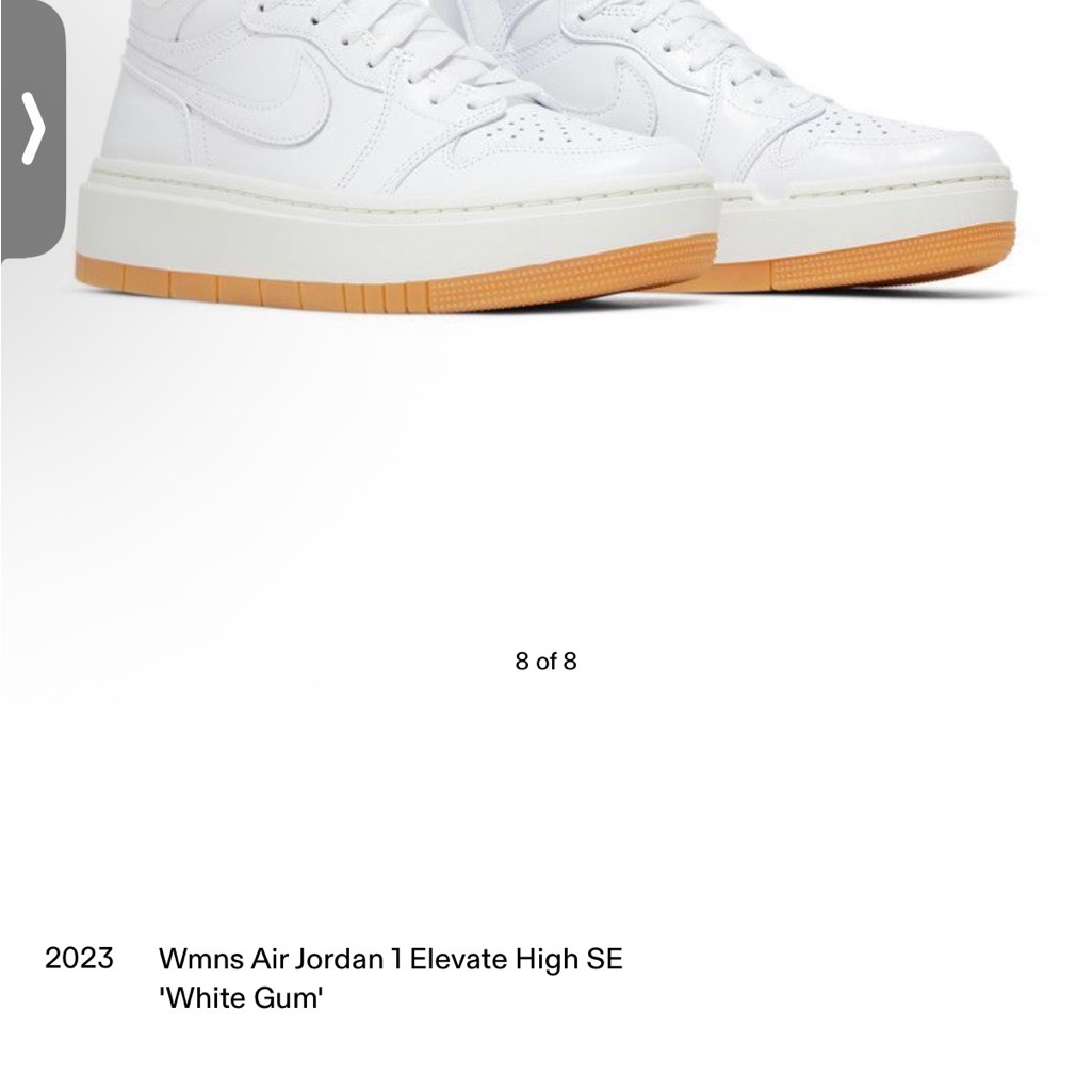 Jordan Wmns Air Jordan 1 Elevate High Se White Gum